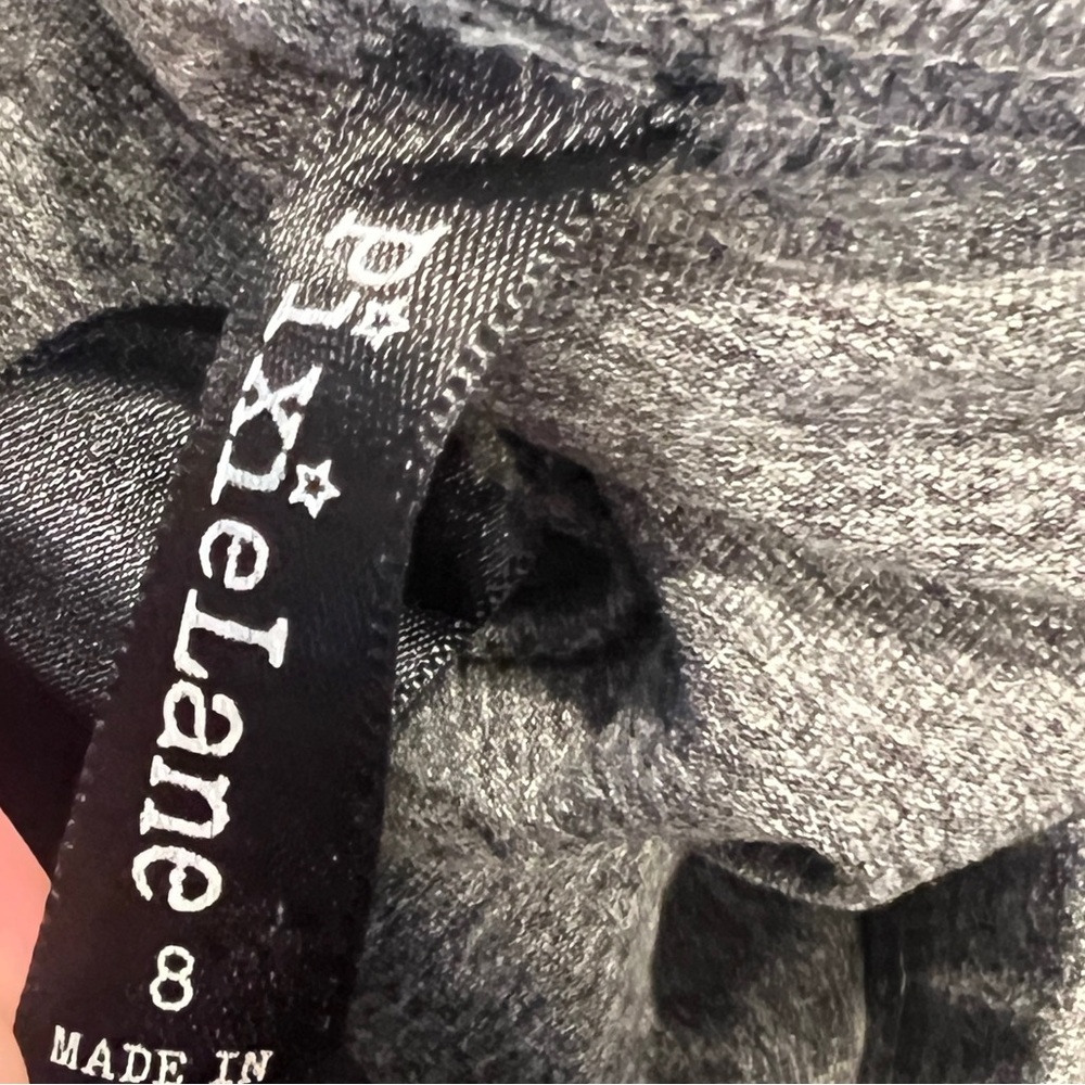 PIXIE LANE Girl’s Dark Gray Leggings Size 8 - Picture 3 of 3